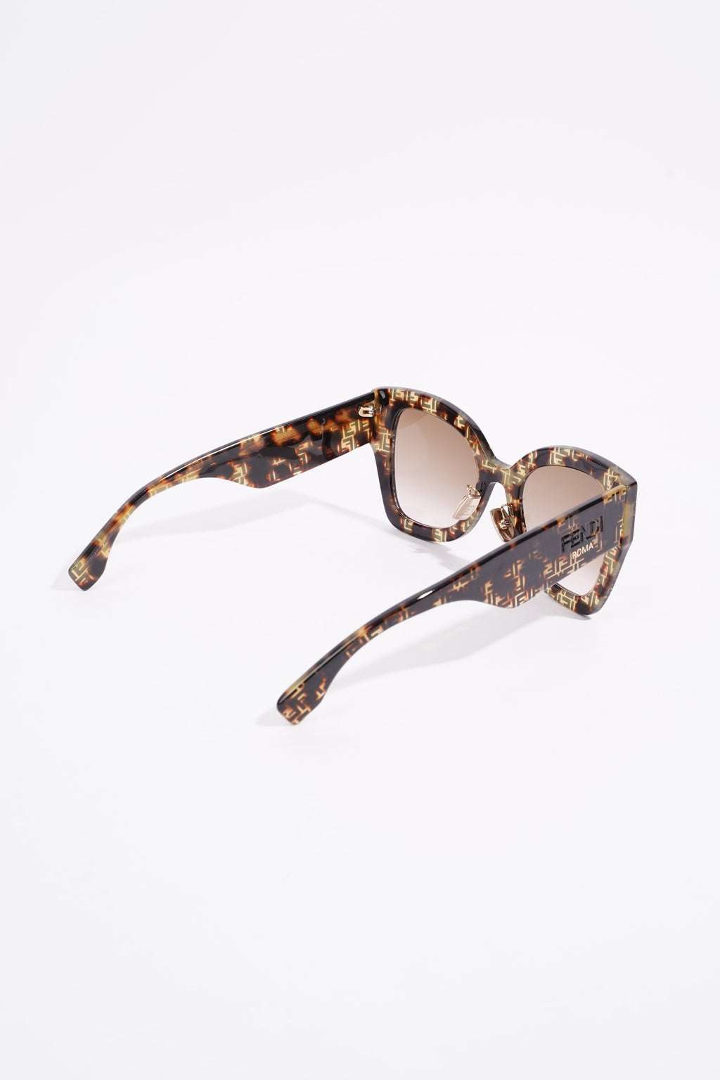 Fendi FF0434 Sunglasses Leopard Print Acetate 150
