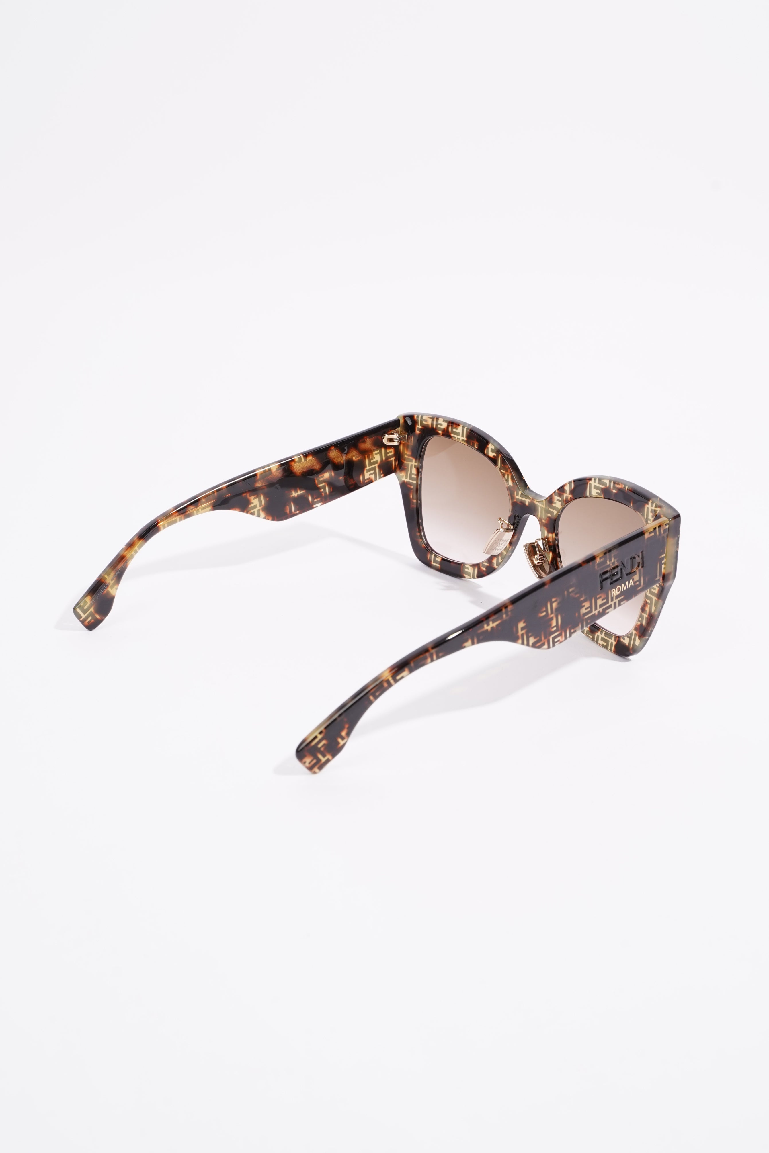 Fendi FF0434 Sunglasses Leopard Print Acetate 150
