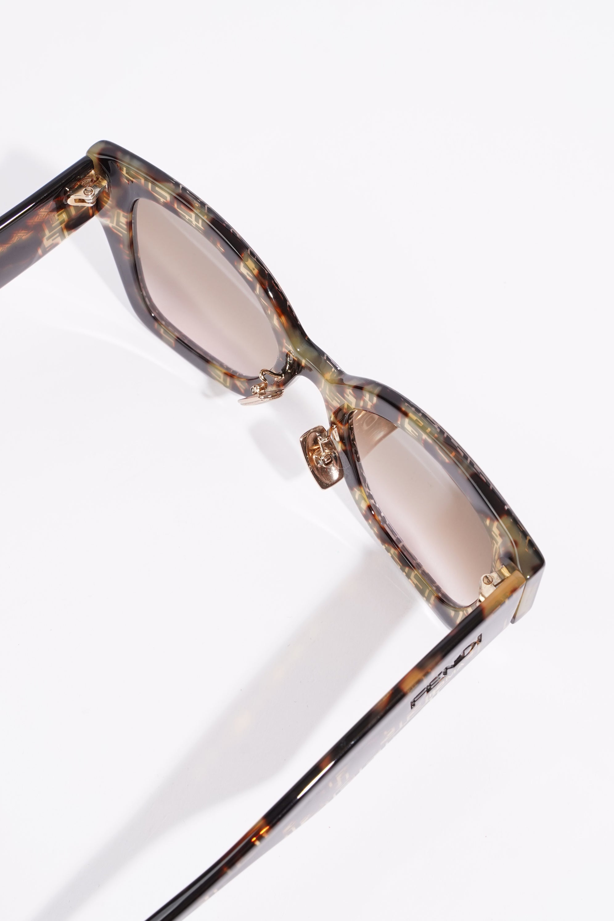 Fendi FF0434 Sunglasses Leopard Print Acetate 150