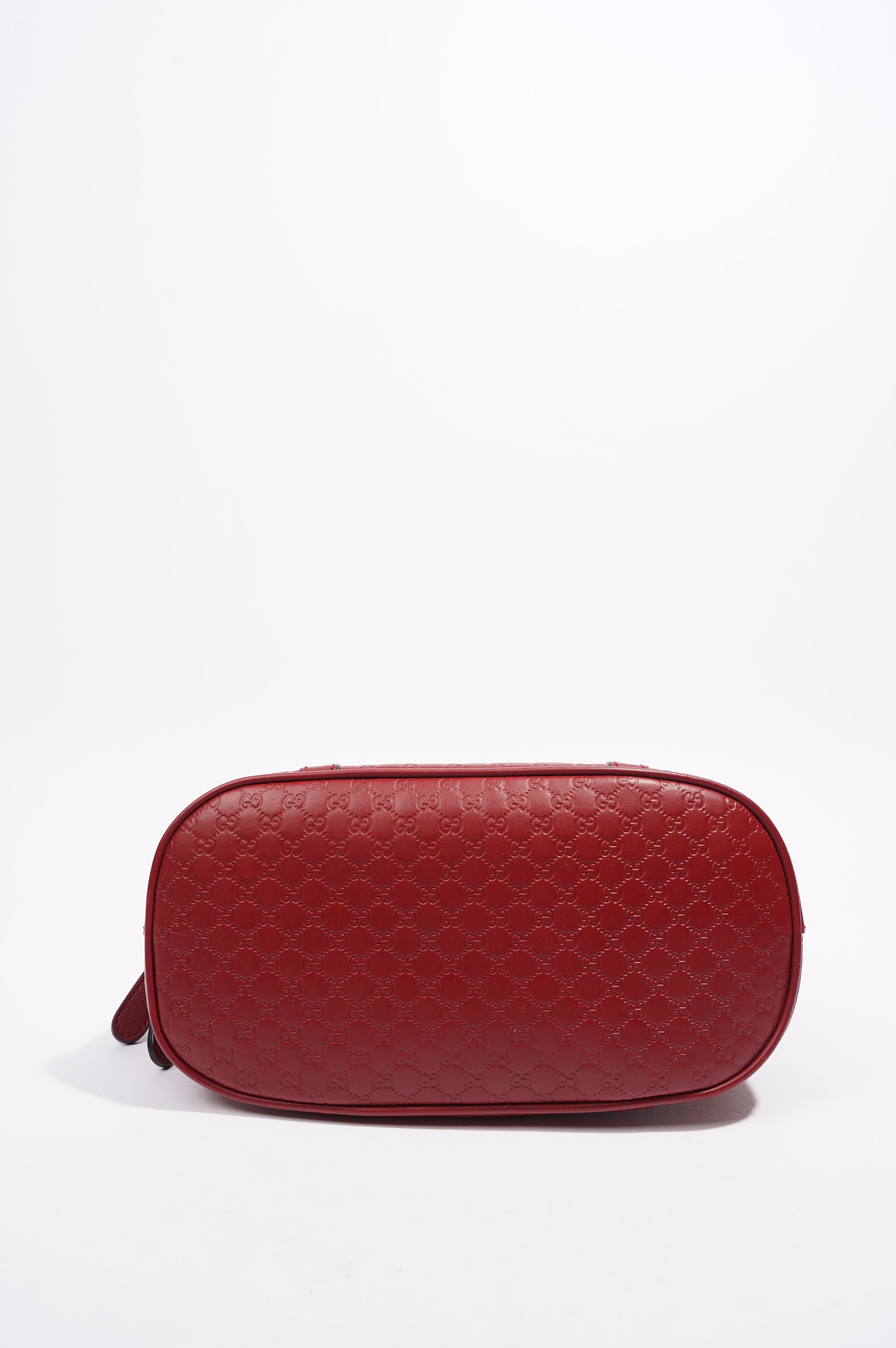 Gucci Dome Bag Red Leather Small