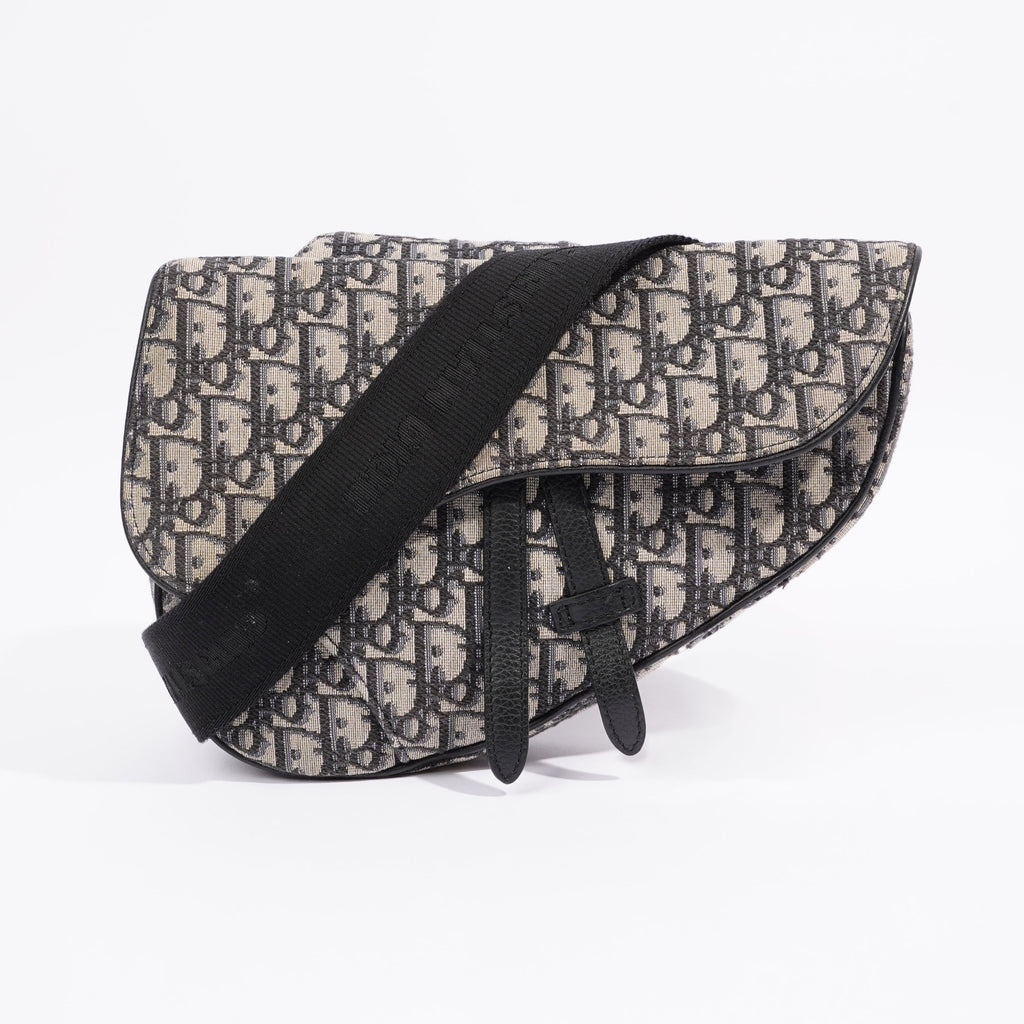 Christian Dior Saddle Bag Oblique Canvas