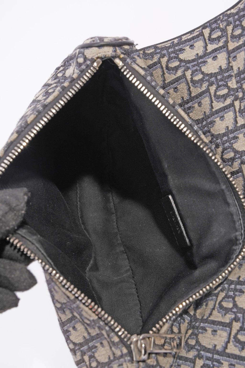 Christian Dior Saddle Bag Oblique Canvas