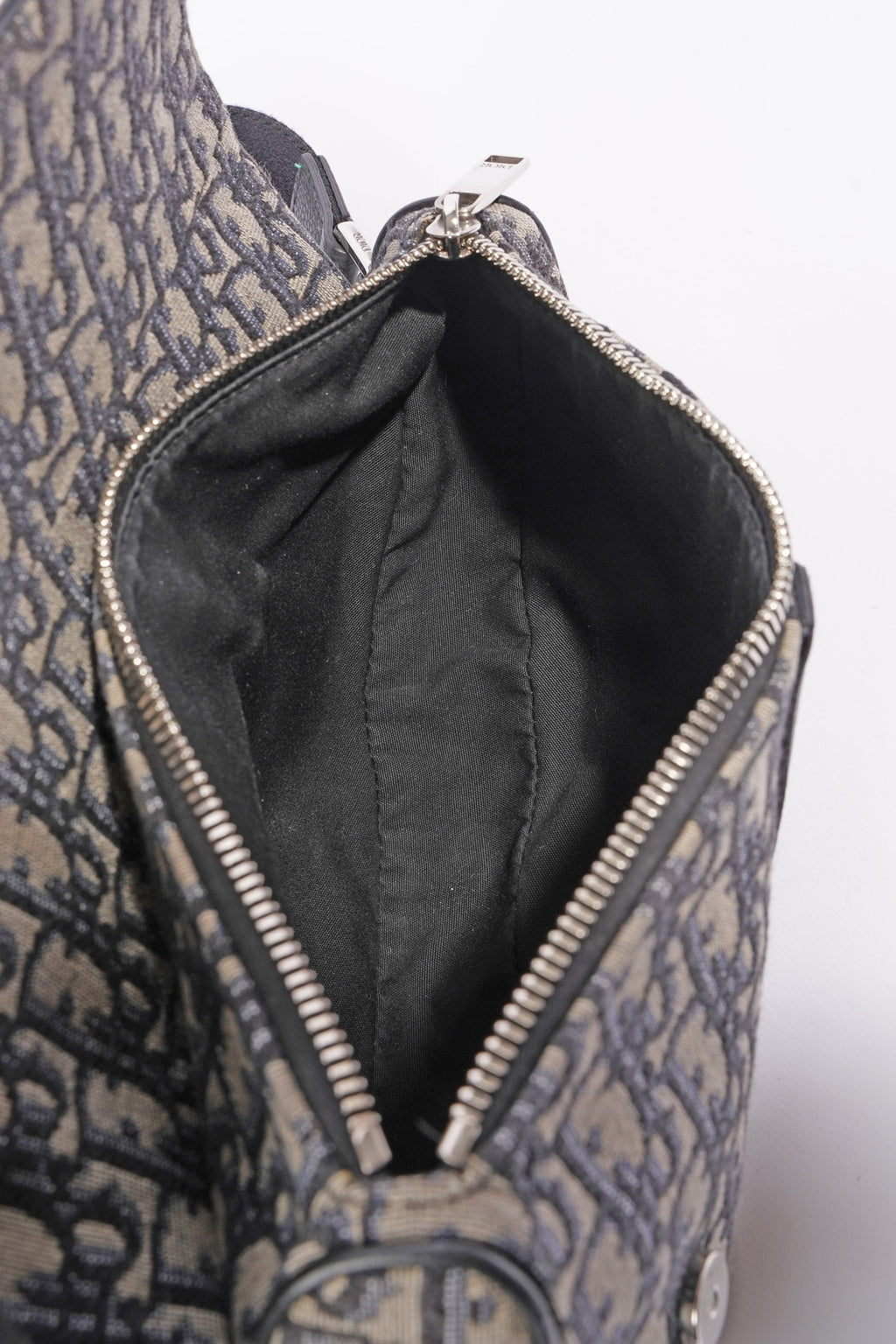 Christian Dior Saddle Bag Oblique Canvas