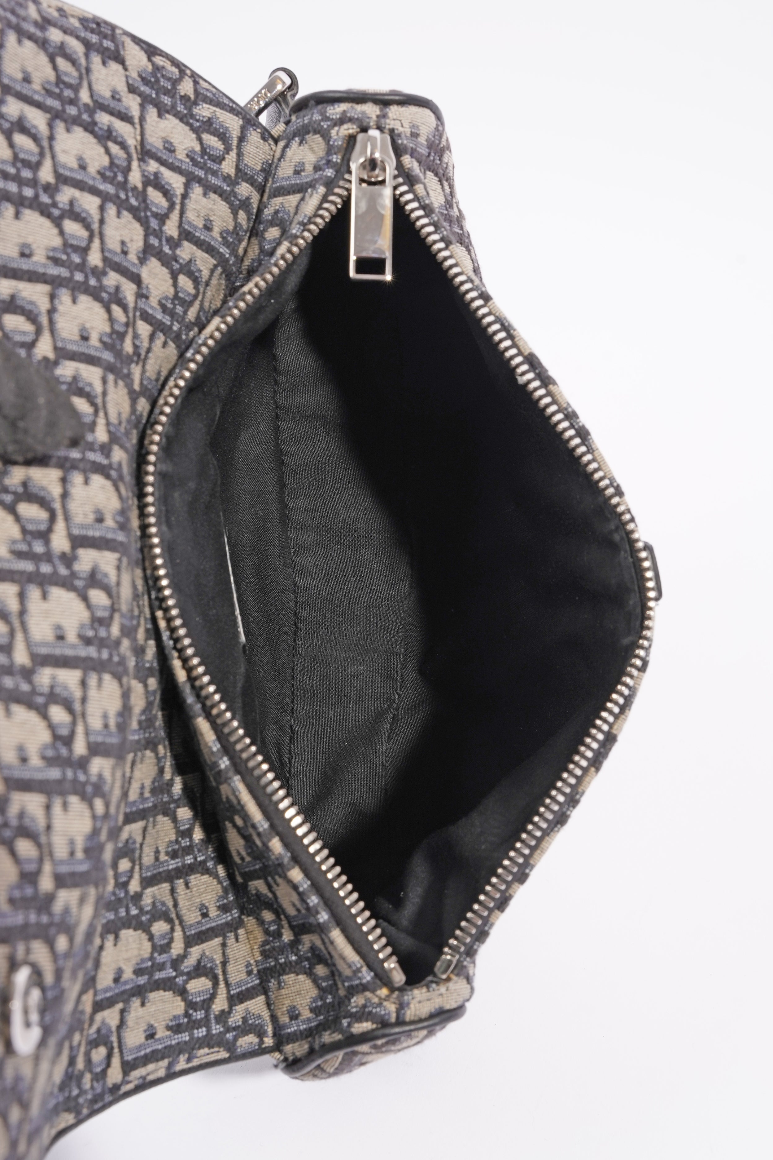 Christian Dior Saddle Bag Oblique Canvas