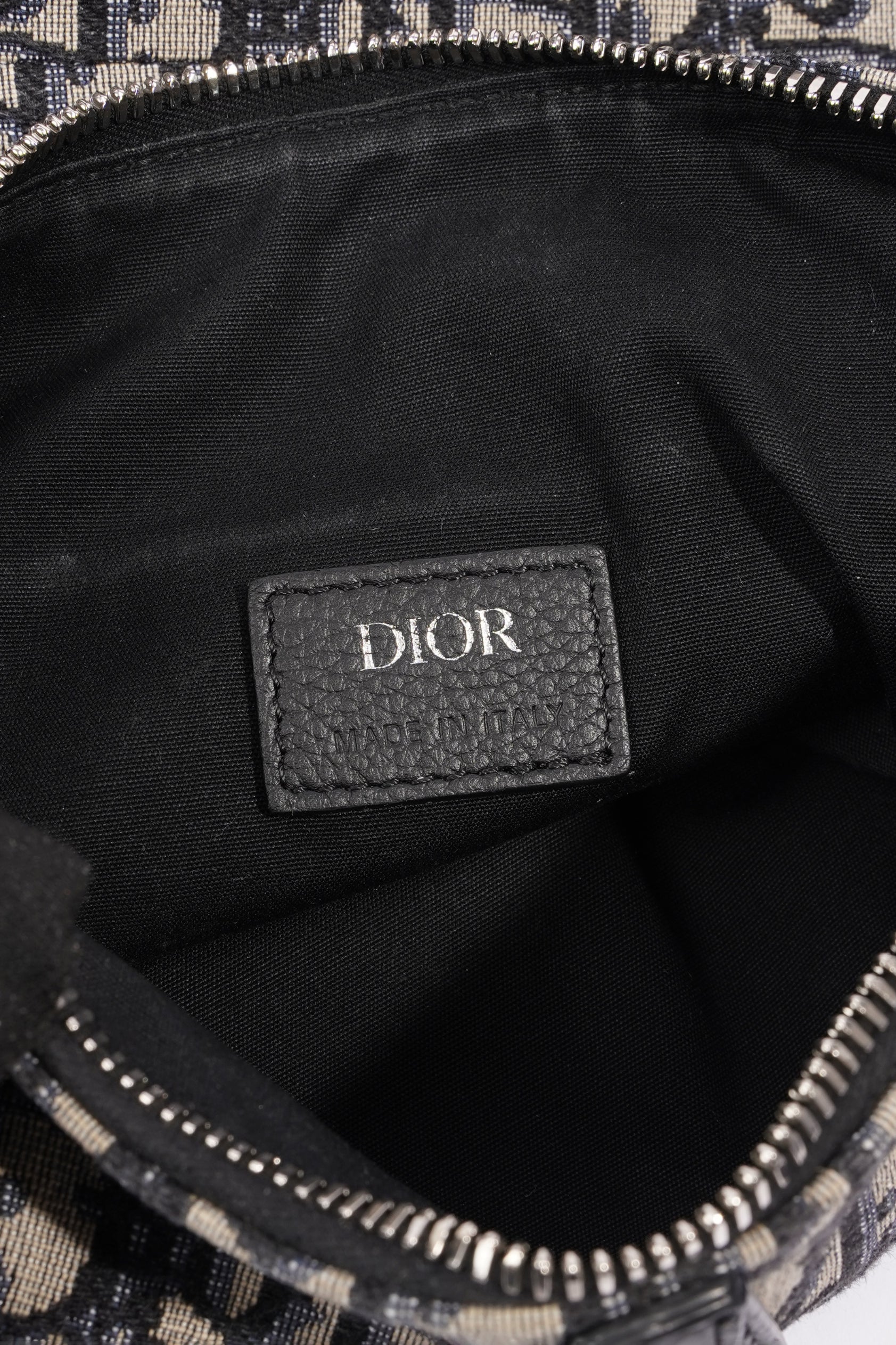 Christian Dior Saddle Bag Oblique Canvas
