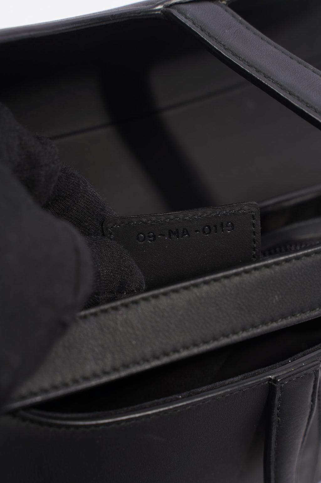 Christian Dior Ultra Matte Saddle Black Leather