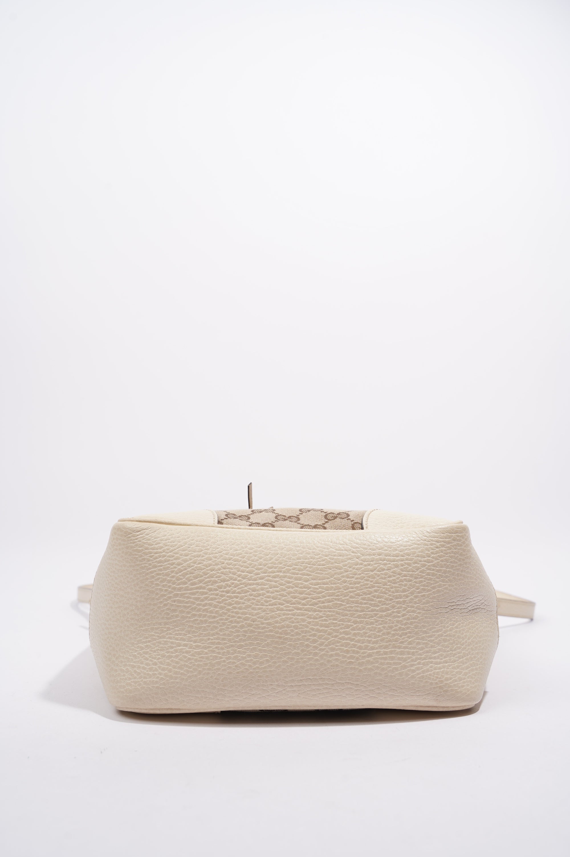 Gucci Bree GG Bag White and monogram Canvas Small