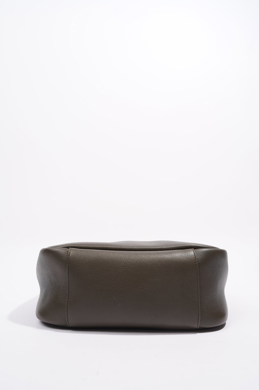 Saint Laurent Le 5 a 7 Supple Khaki Calfskin Leather