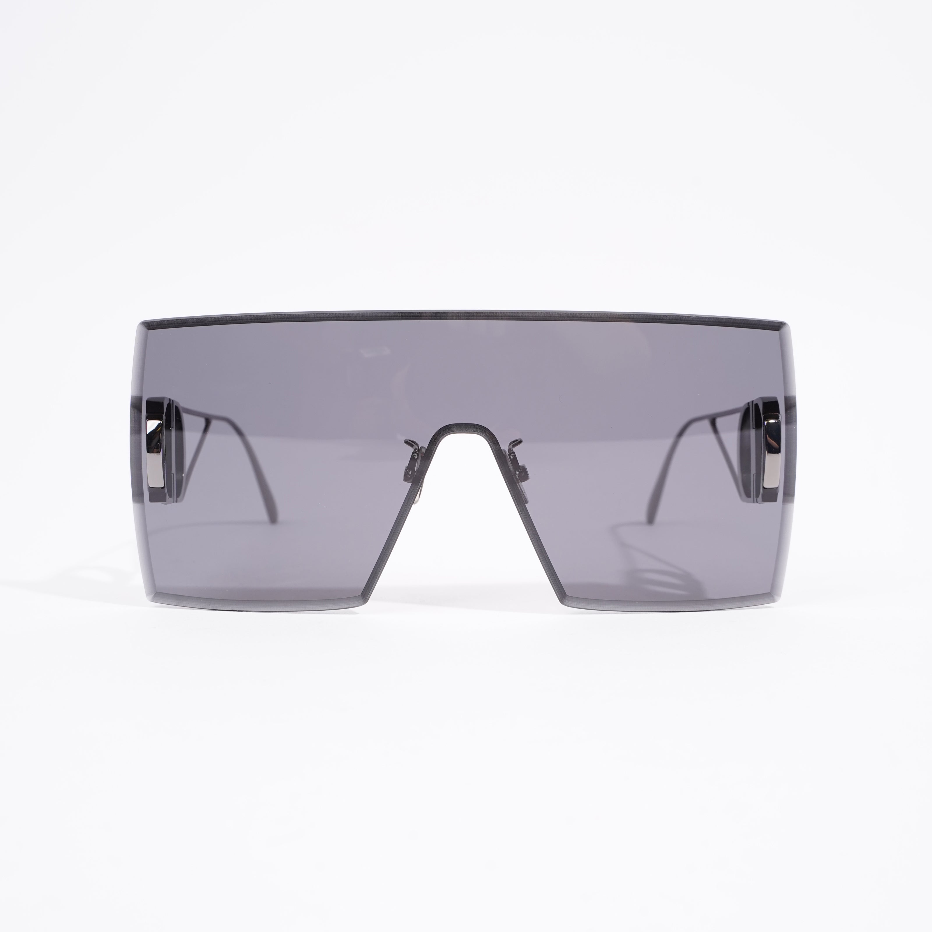 Christian Dior 30 Montaigne M1U Sunglasses Black / Silver Base Metal 135