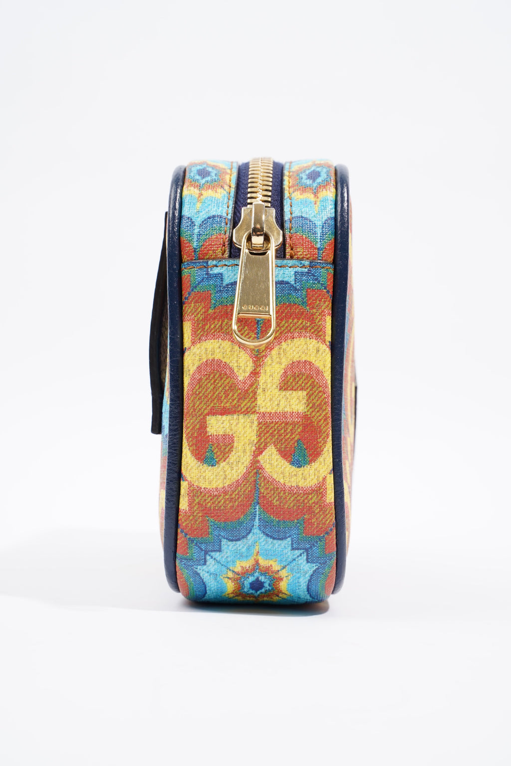 Gucci Kaleidoscope 100 Belt Bag Blue / Orange / Yellow Canvas