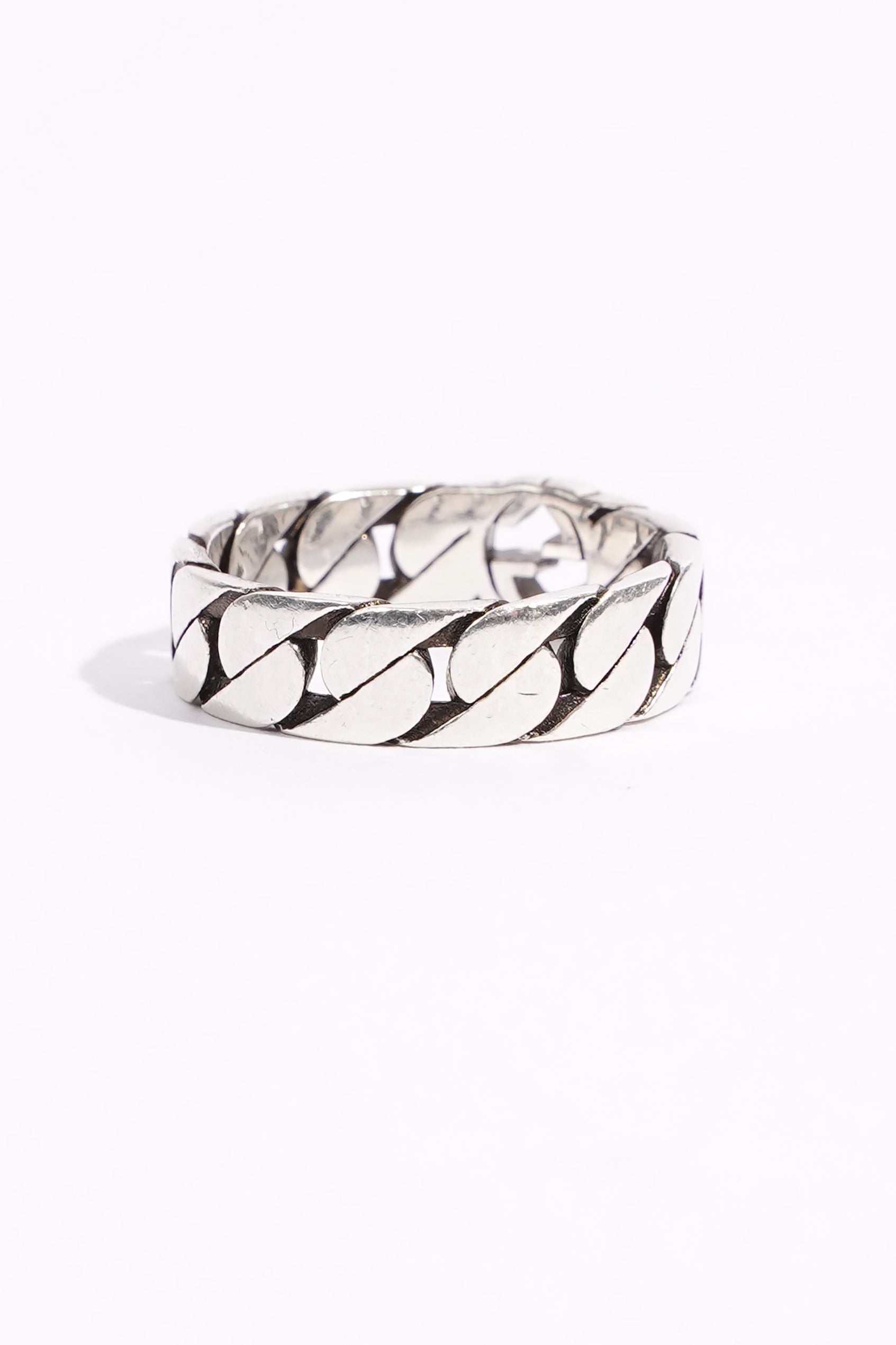 Gucci Interlocking GG Ring Silver Silver Sterling Small