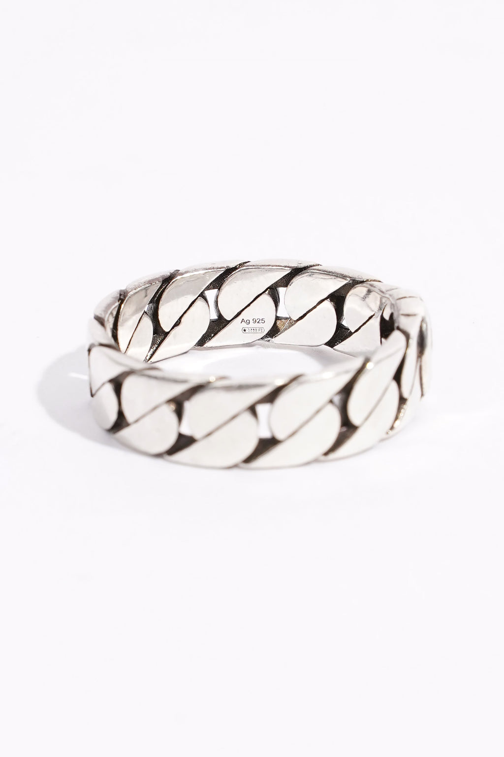 Gucci Interlocking GG Ring Silver Silver Sterling Small