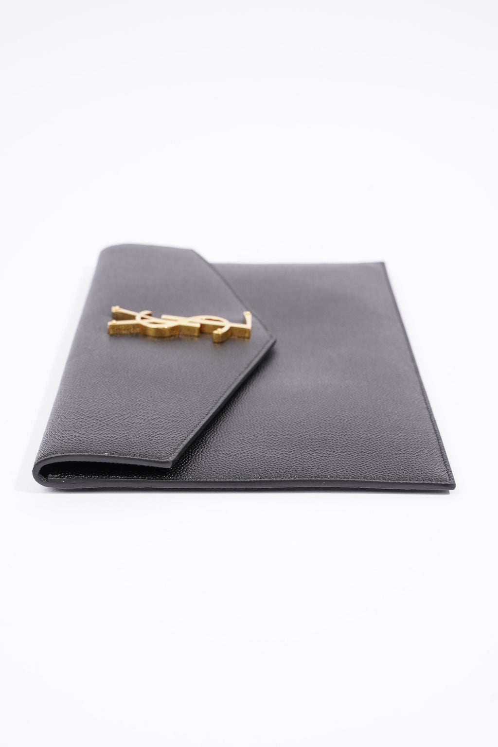 Saint Laurent Uptown Clutch Black Leather
