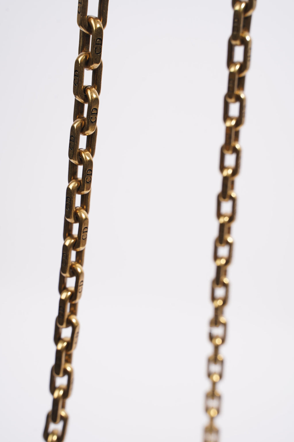 Christian Dior J'Adior Chain Flap Bag Golden Leather