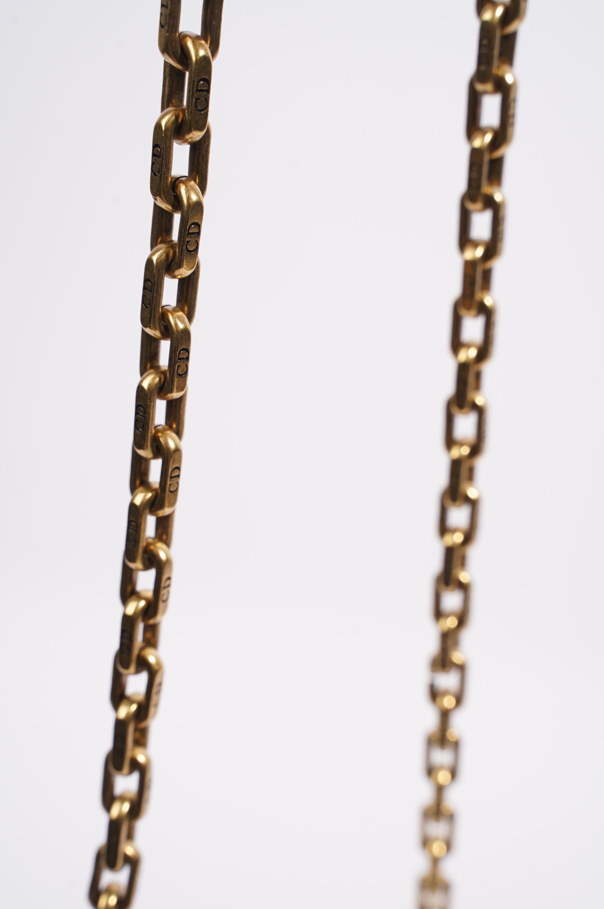 Christian Dior J'Adior Chain Flap Bag Golden Leather