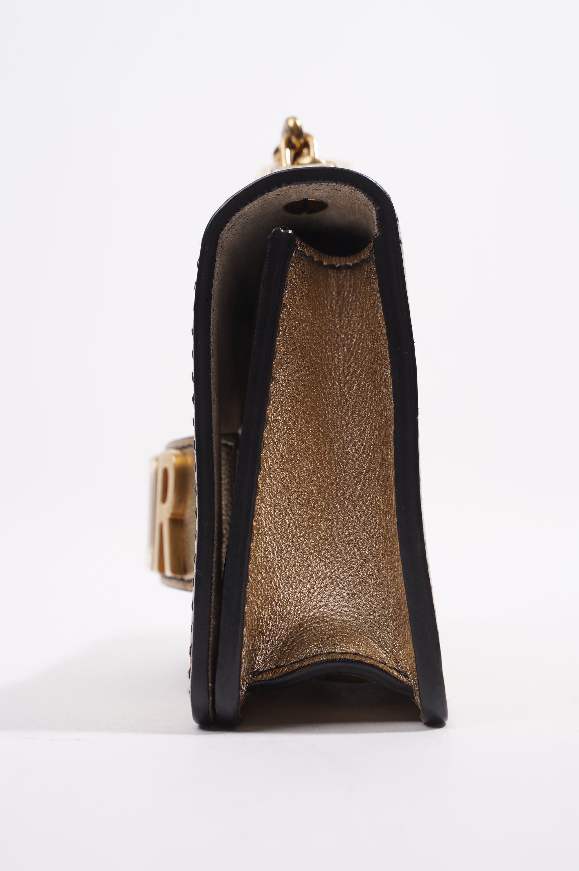 Christian Dior J'Adior Chain Flap Bag Golden Leather
