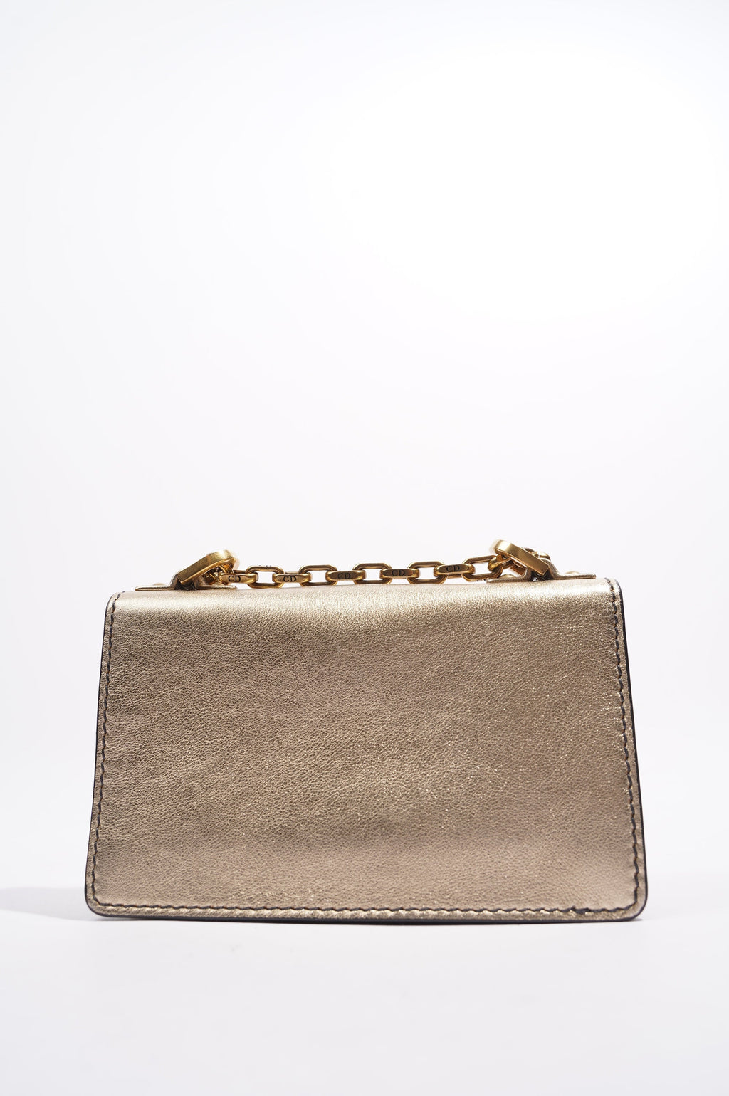Christian Dior J'Adior Chain Flap Bag Golden Leather