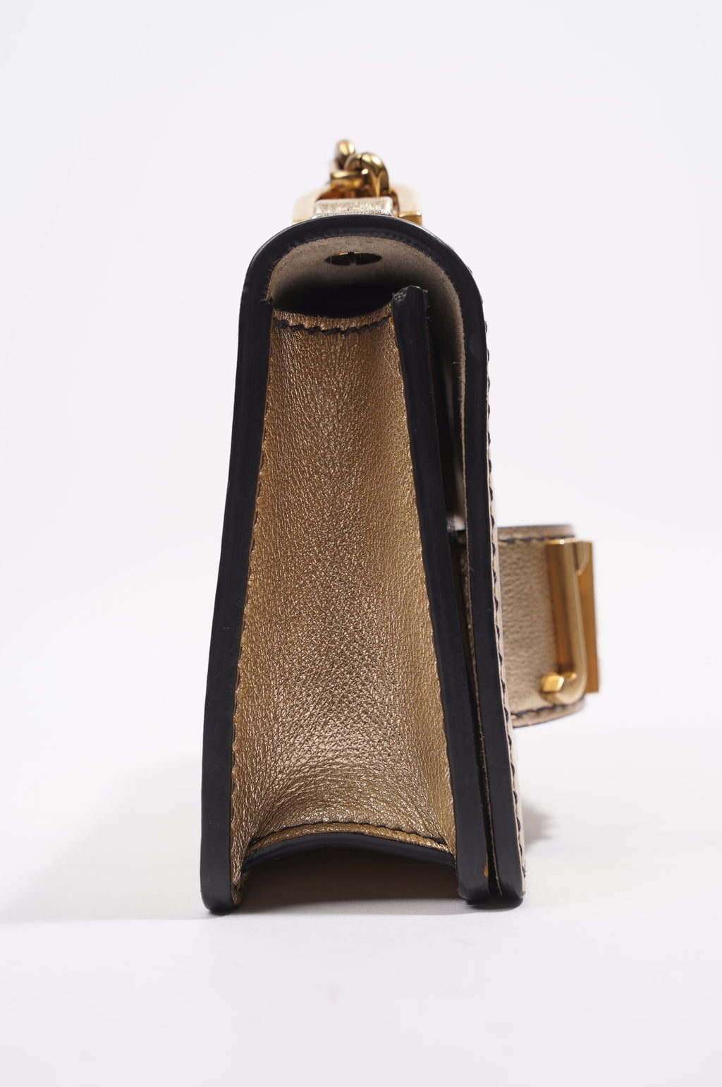 Christian Dior J'Adior Chain Flap Bag Golden Leather