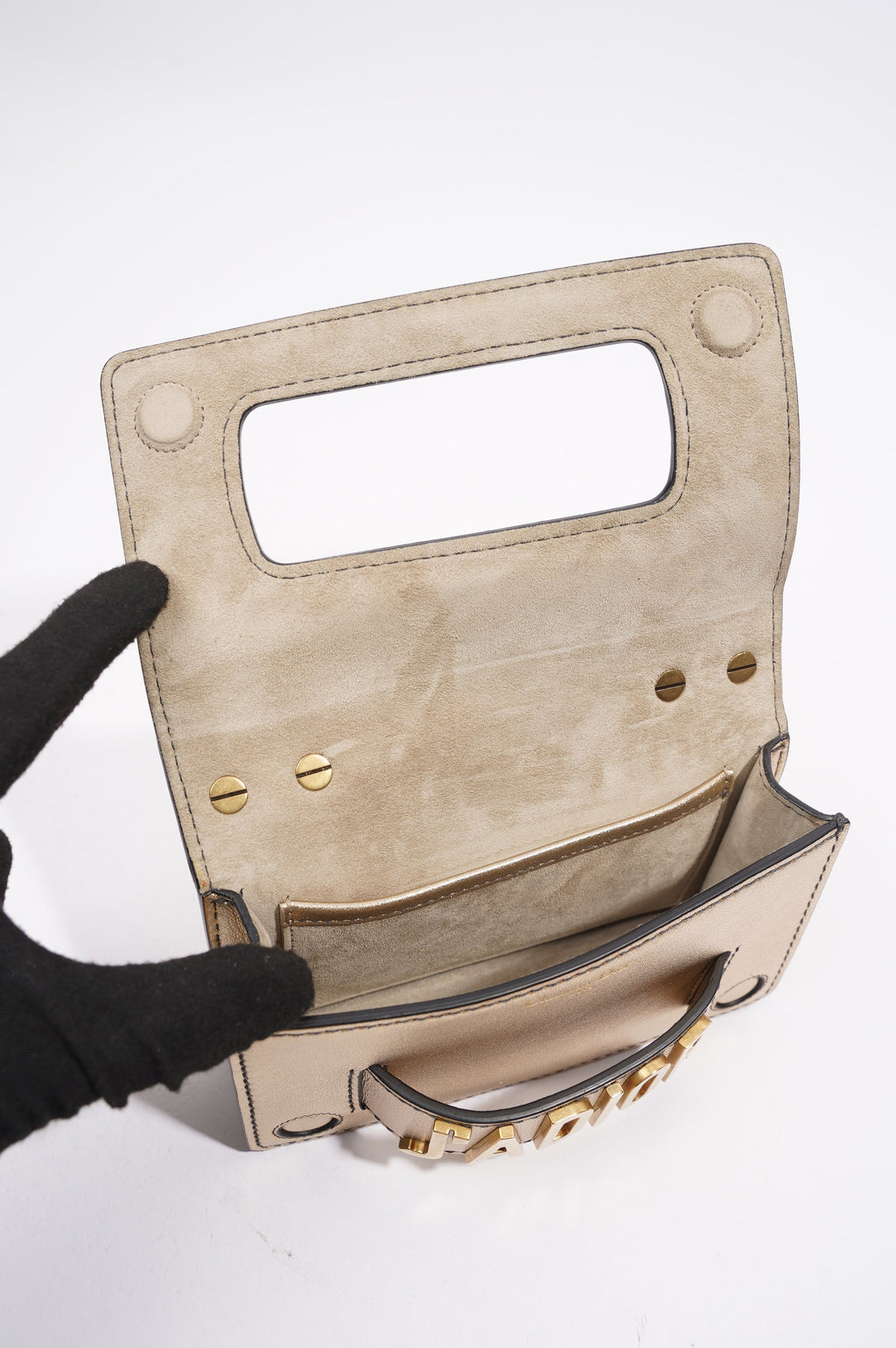 Christian Dior J'Adior Chain Flap Bag Golden Leather