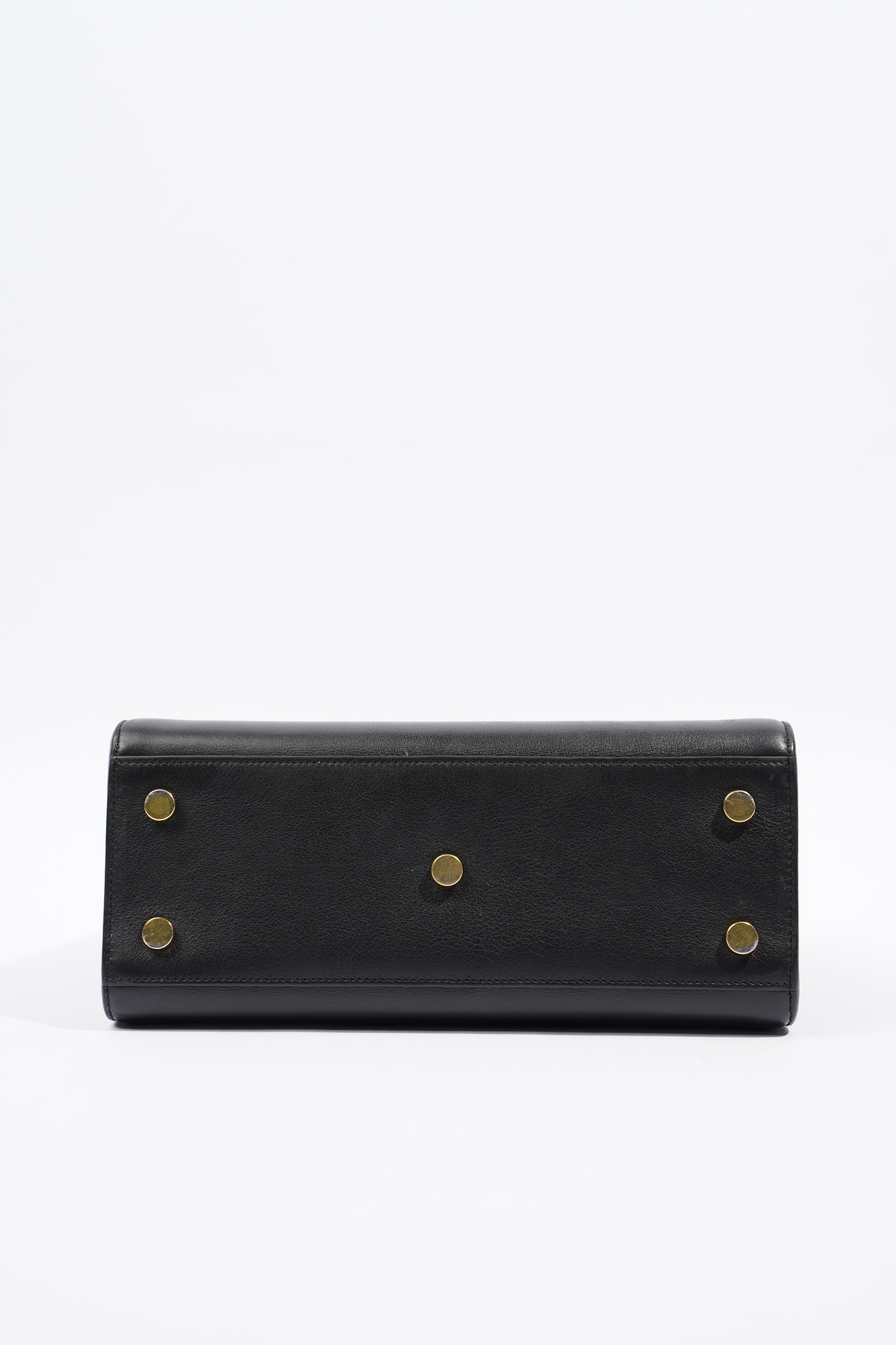 Saint Laurent Sac De Jour Black Calfskin Leather Baby