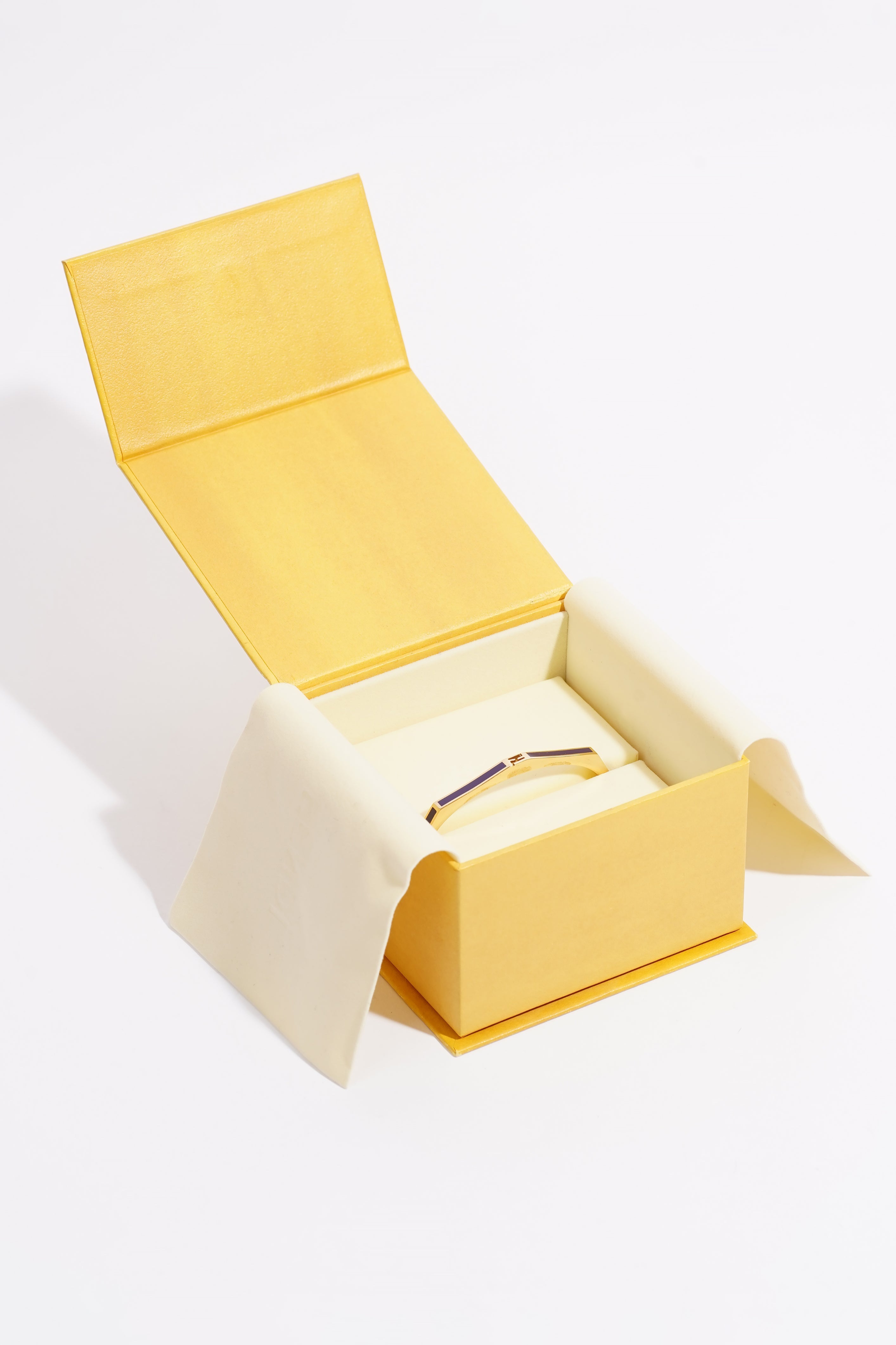 Fendi Baguette Bangle Gold Base Metal Large
