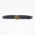 Gucci Marmont Belt Black Leather 95cm