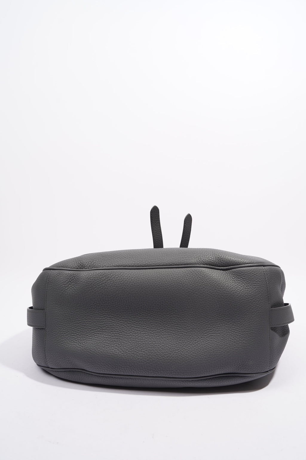 Christian Dior Saddle Bag Grey Calfskin Leather