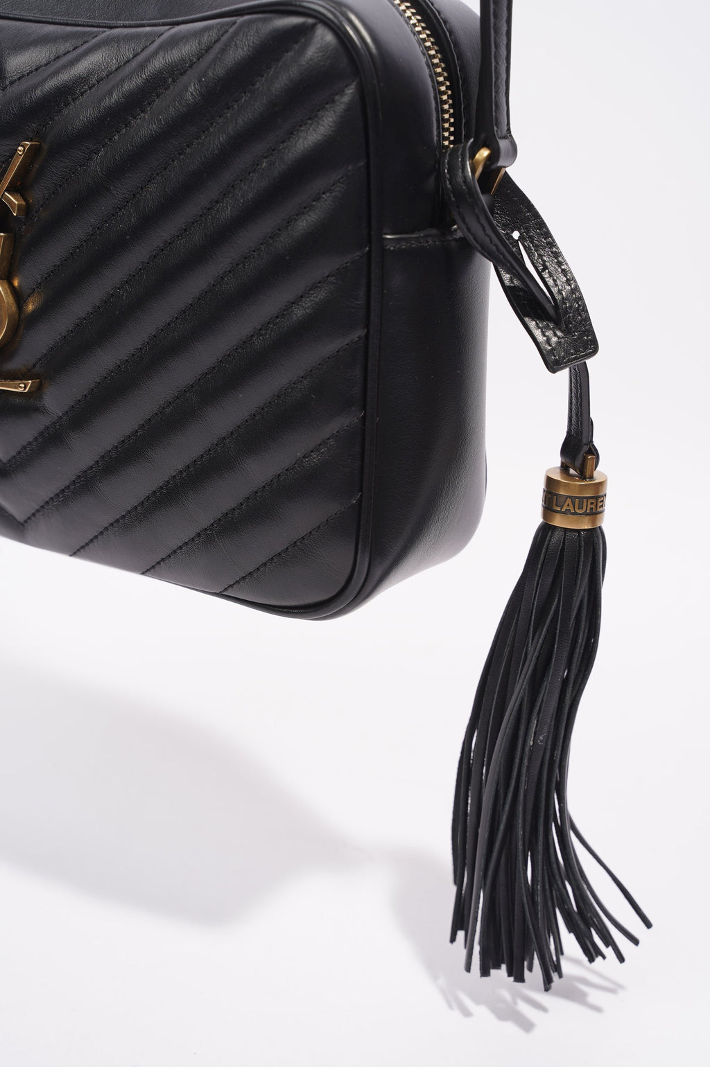 Saint Laurent Lou Bag Black Calfskin Leather