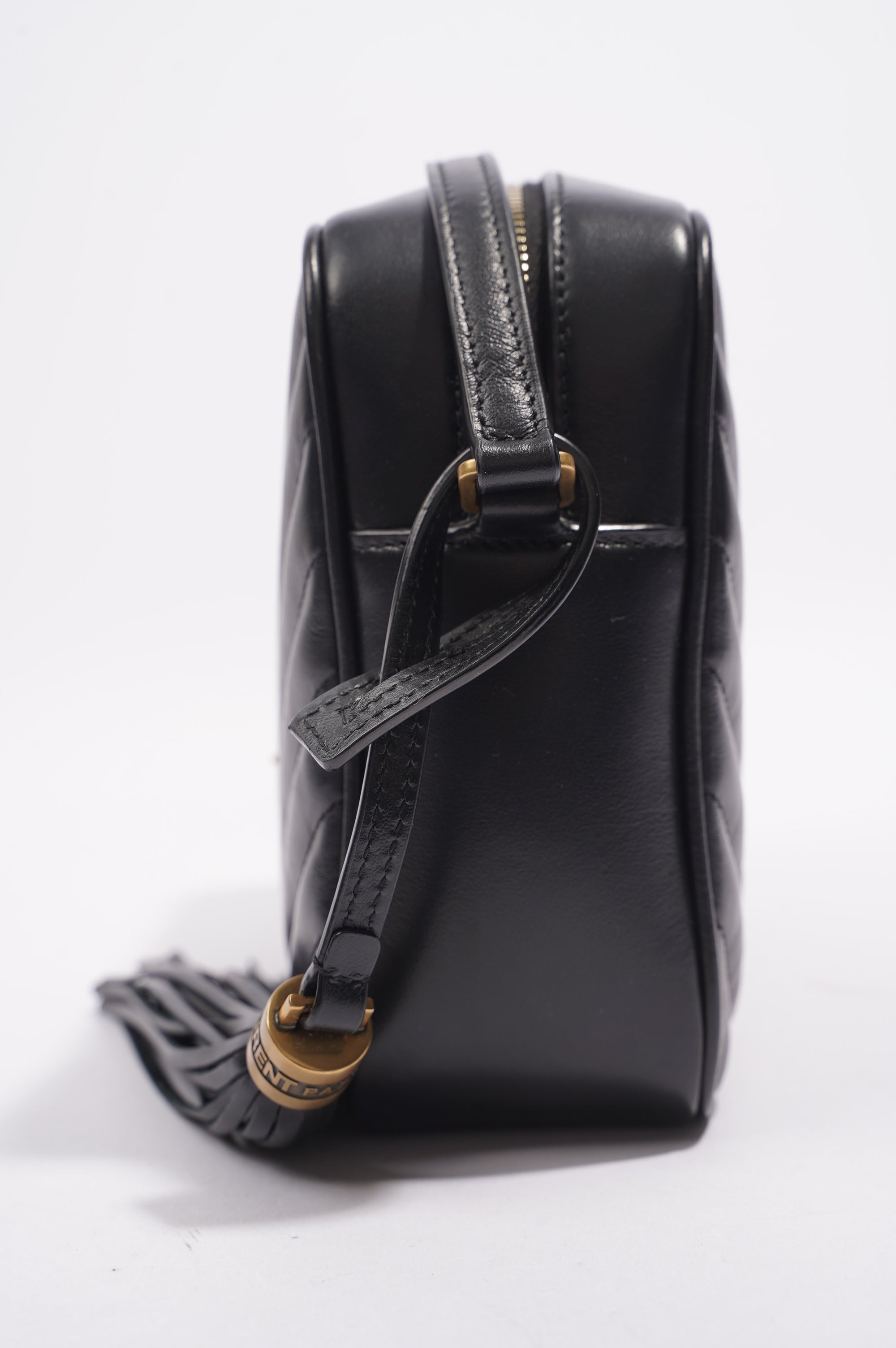 Saint Laurent Lou Bag Black Calfskin Leather