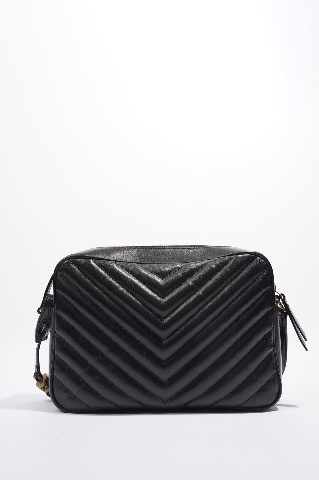 Saint Laurent Lou Bag Black Calfskin Leather