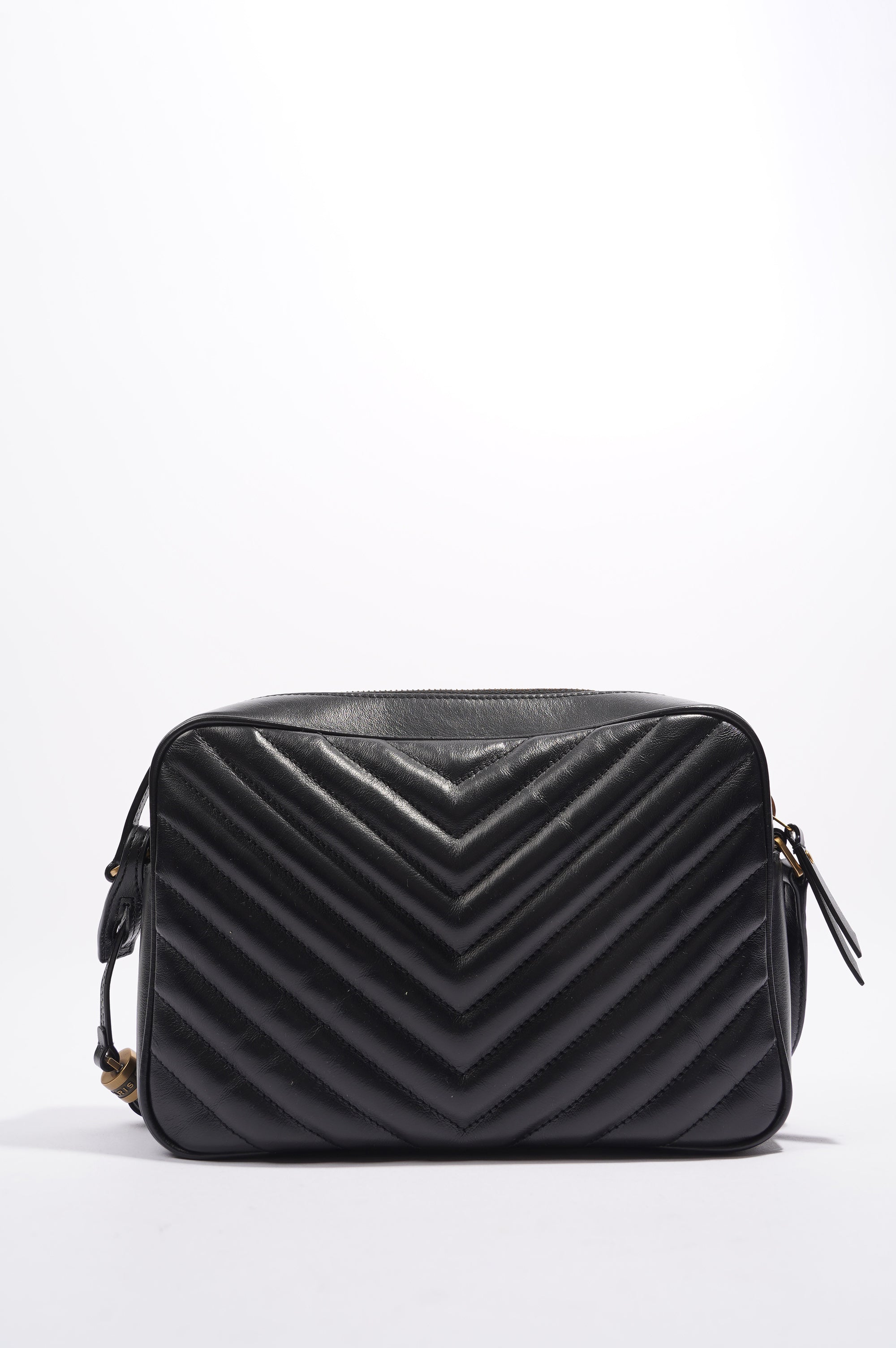 Saint Laurent Lou Bag Black Calfskin Leather