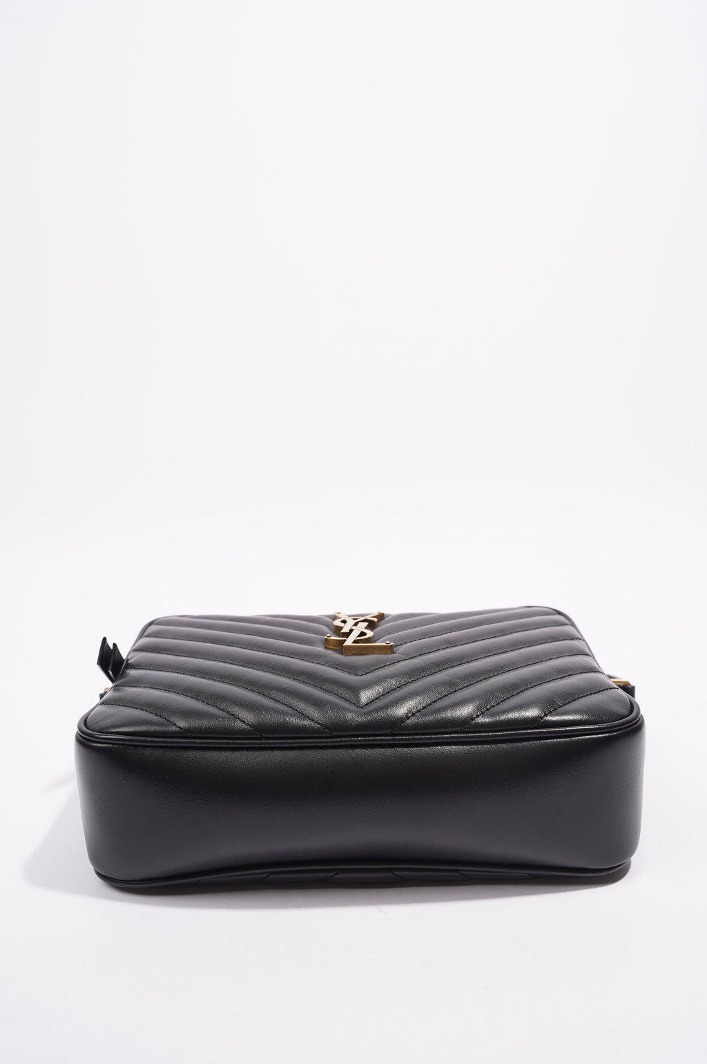 Saint Laurent Lou Bag Black Calfskin Leather