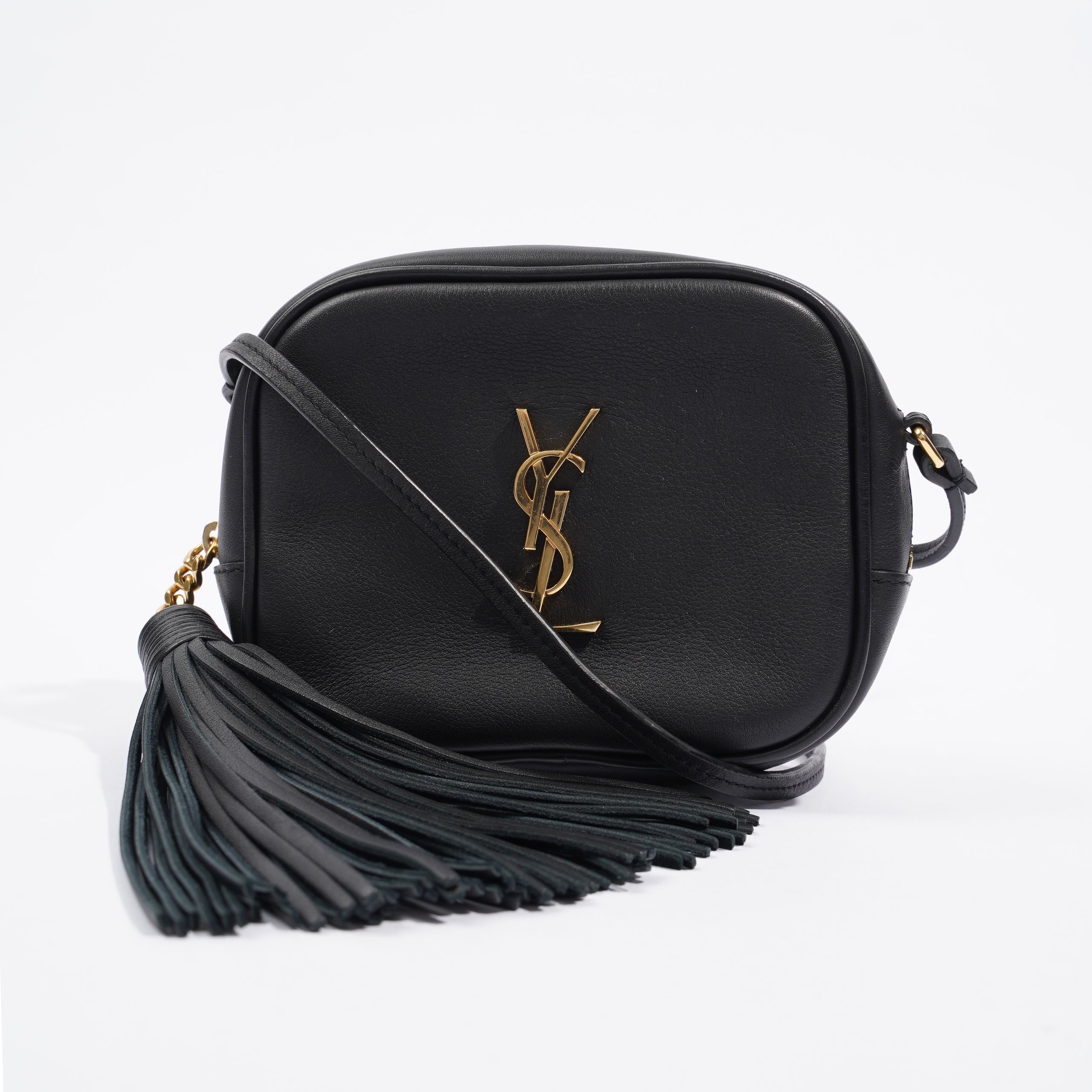Saint Laurent Blogger Bag Black Leather Mini