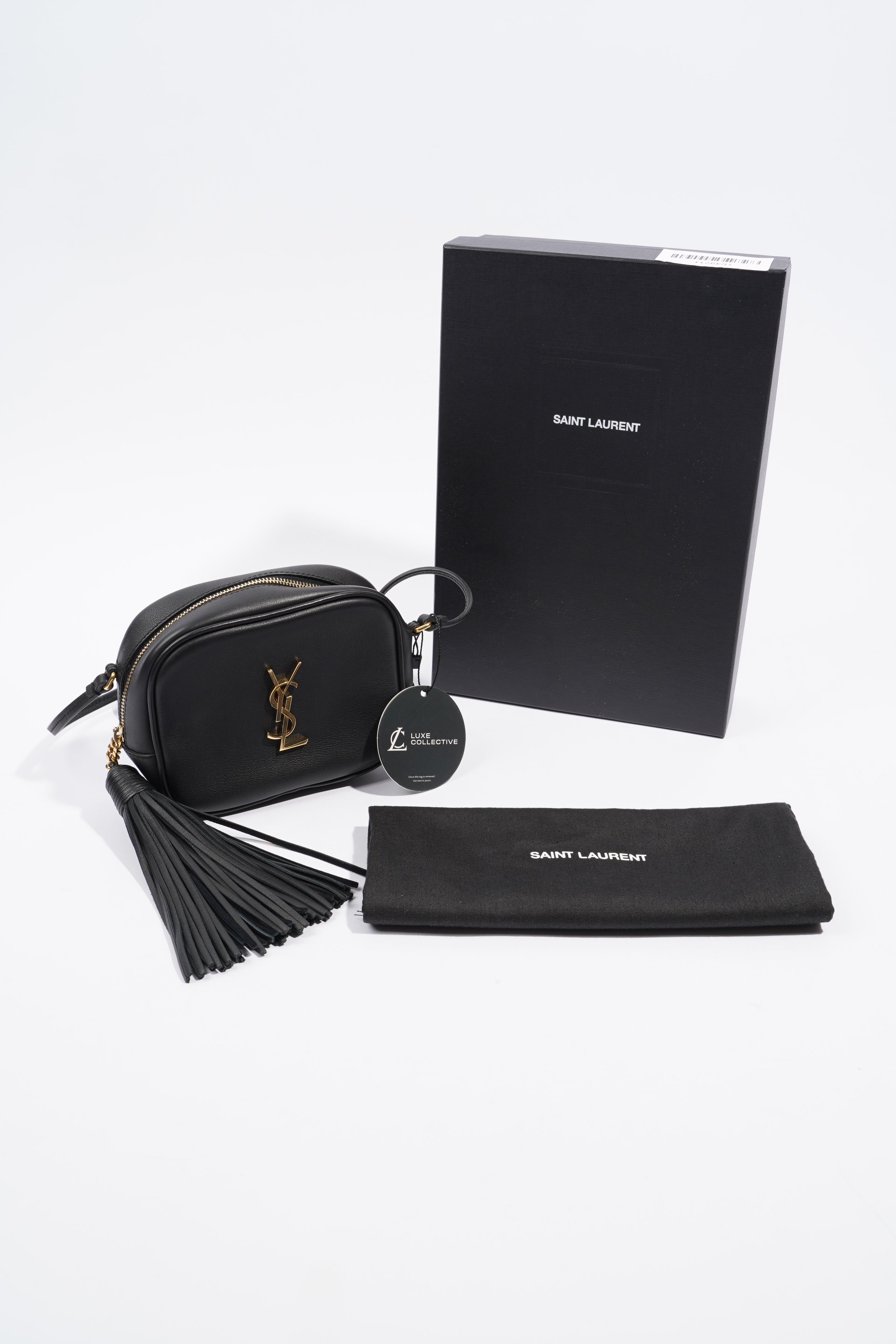 Saint Laurent Blogger Bag Black Leather Mini
