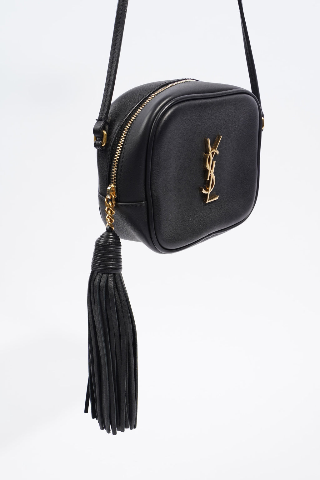 Saint Laurent Blogger Bag Black Leather Mini