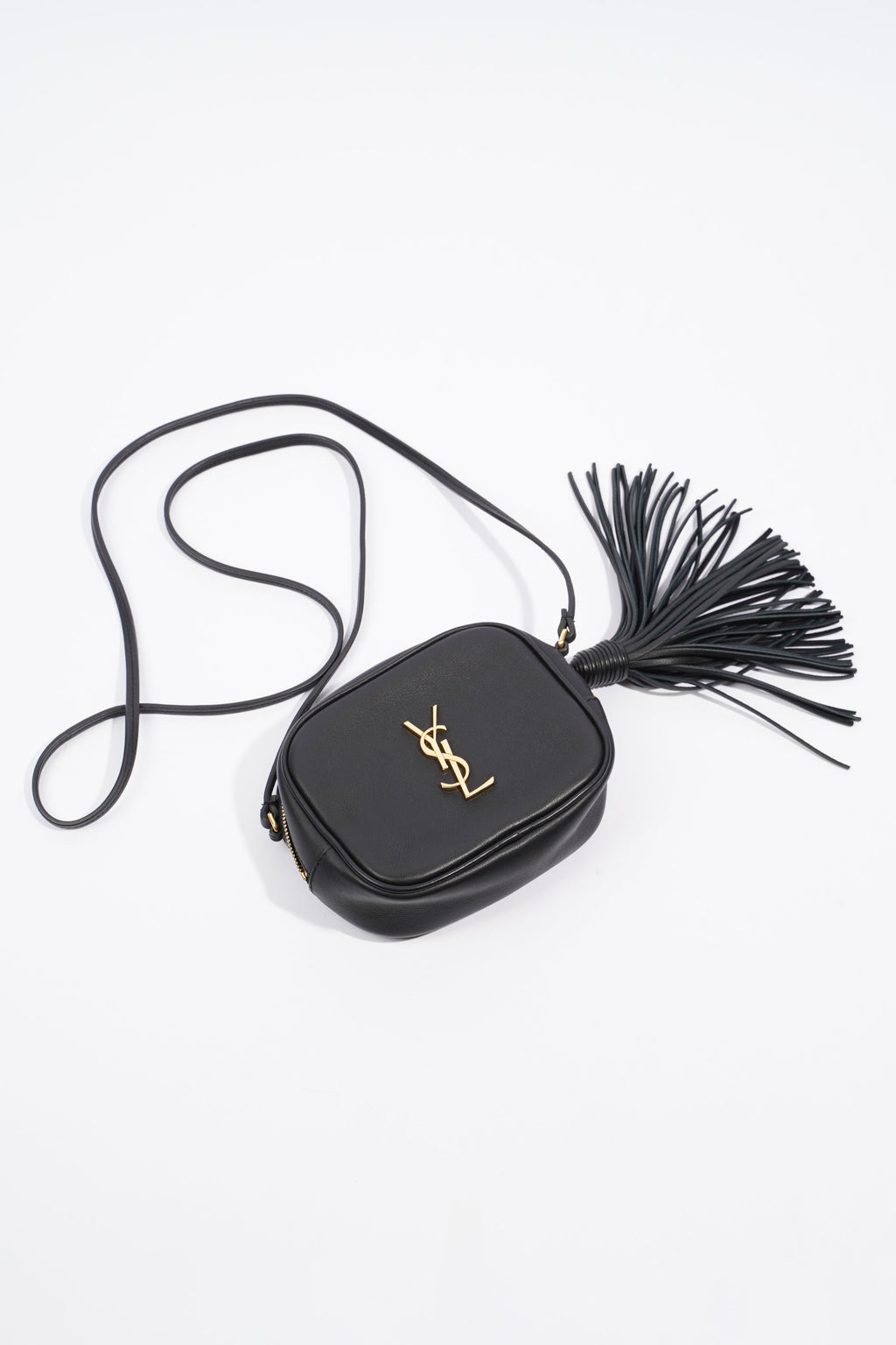 Saint Laurent Blogger Bag Black Leather Mini
