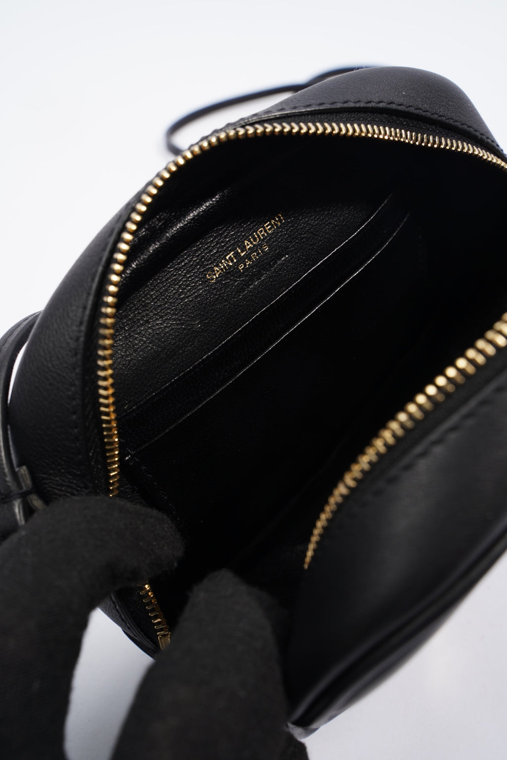 Saint Laurent Blogger Bag Black Leather Mini