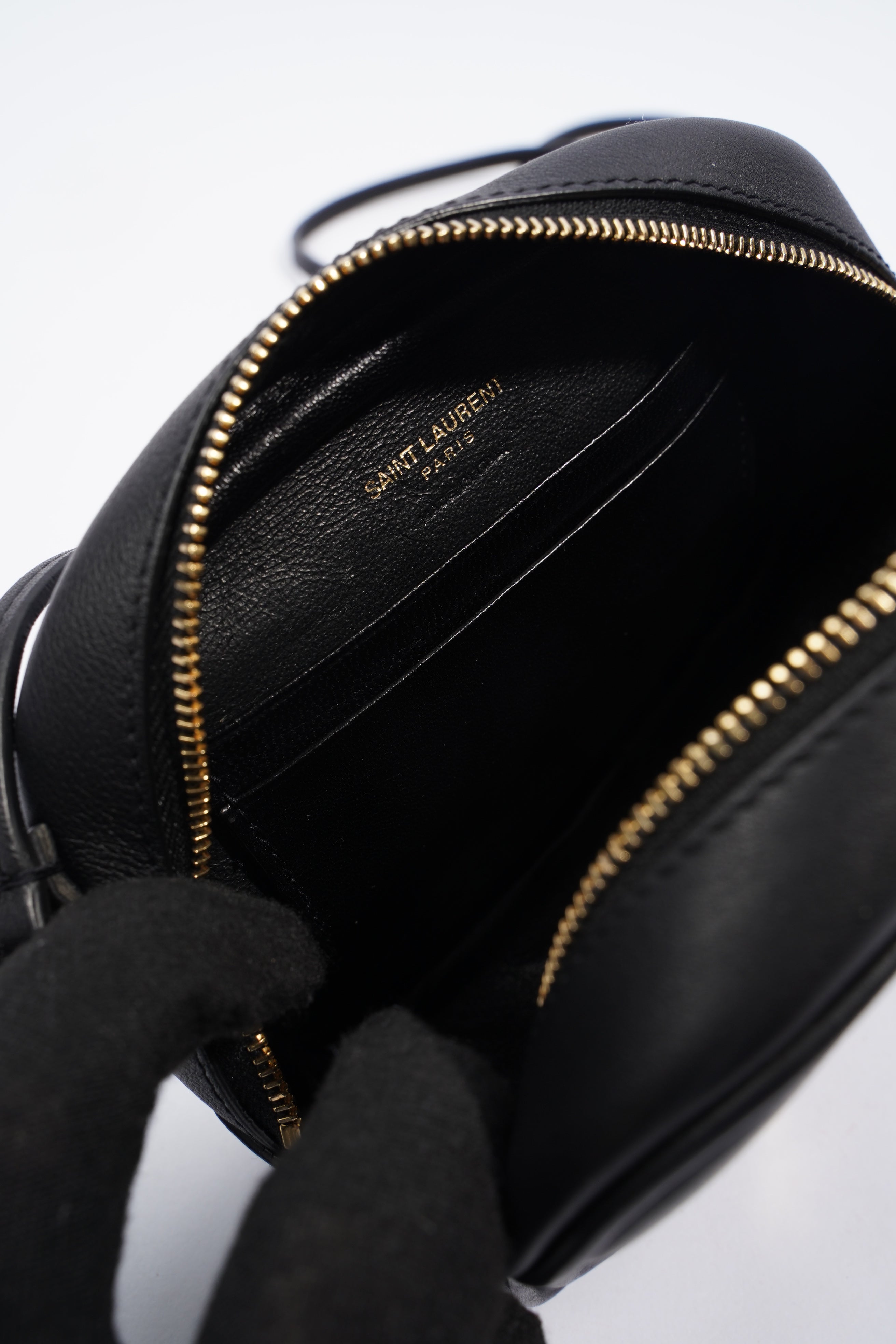 Saint Laurent Blogger Bag Black Leather Mini