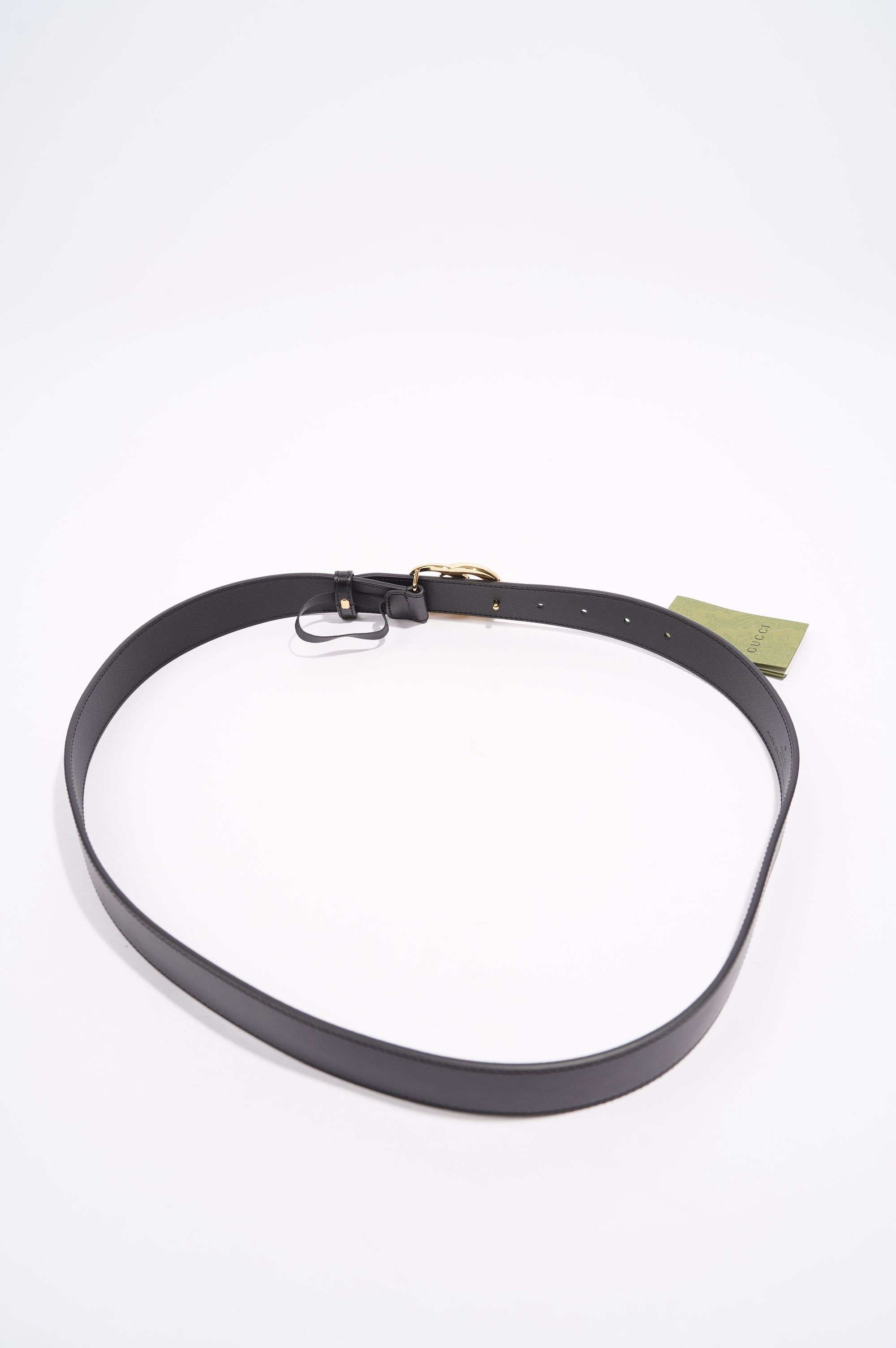 Gucci Marmont Belt Black Leather 100cm