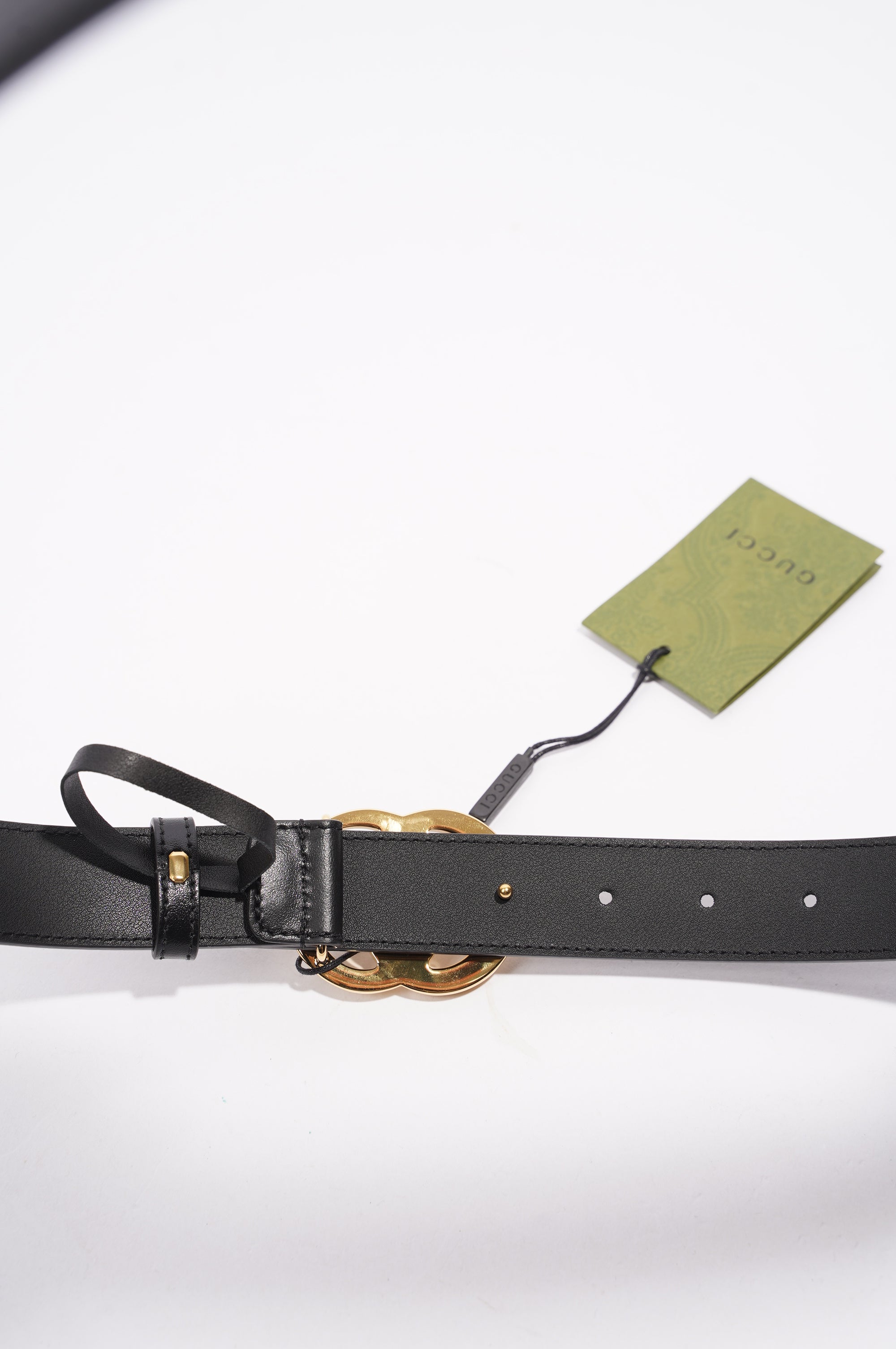 Gucci Marmont Belt Black Leather 100cm
