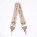 Fendi Canvas Strap Grey / Pink / White Canvas