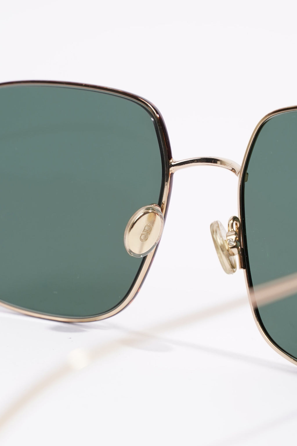 Christian Dior Stellaire Sunglasses Silver / Tortoise Shell Base Metal 146