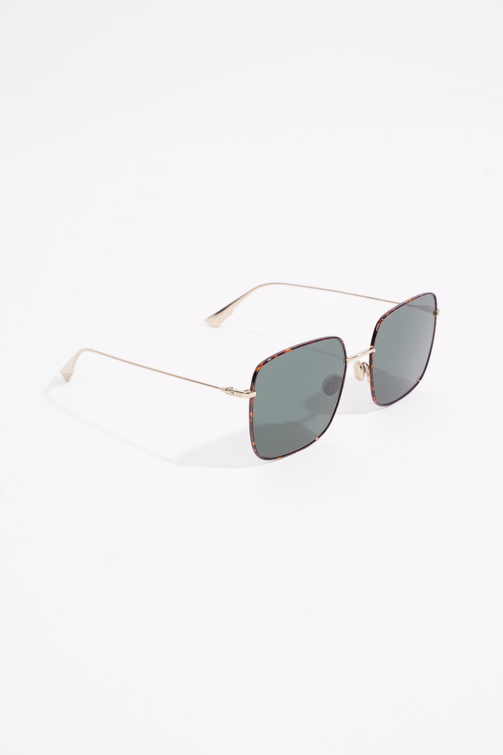 Christian Dior Stellaire Sunglasses Silver / Tortoise Shell Base Metal 146