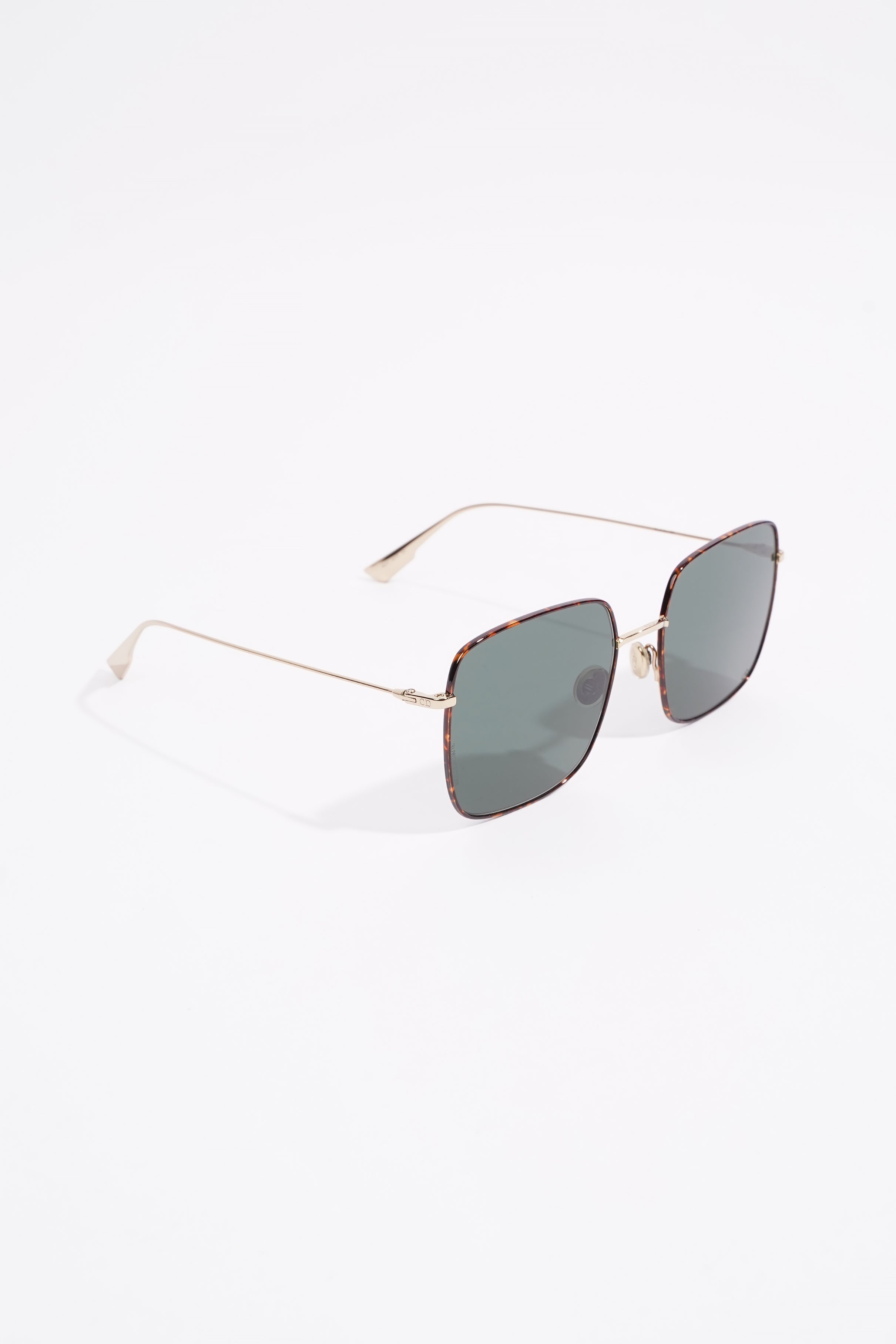 Christian Dior Stellaire Sunglasses Silver / Tortoise Shell Base Metal 146