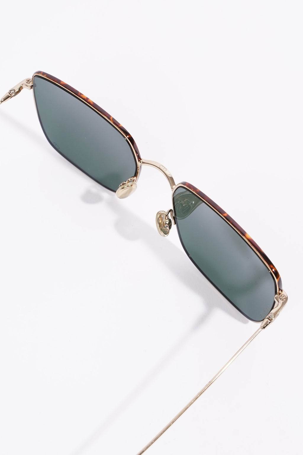 Christian Dior Stellaire Sunglasses Silver / Tortoise Shell Base Metal 146