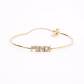 Fendi Bangle Gold Gold Plated OS