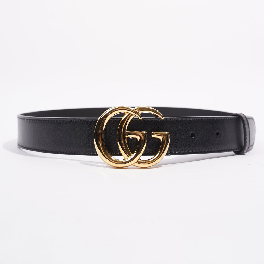 Gucci Marmont Belt Black Leather 70cm 28"