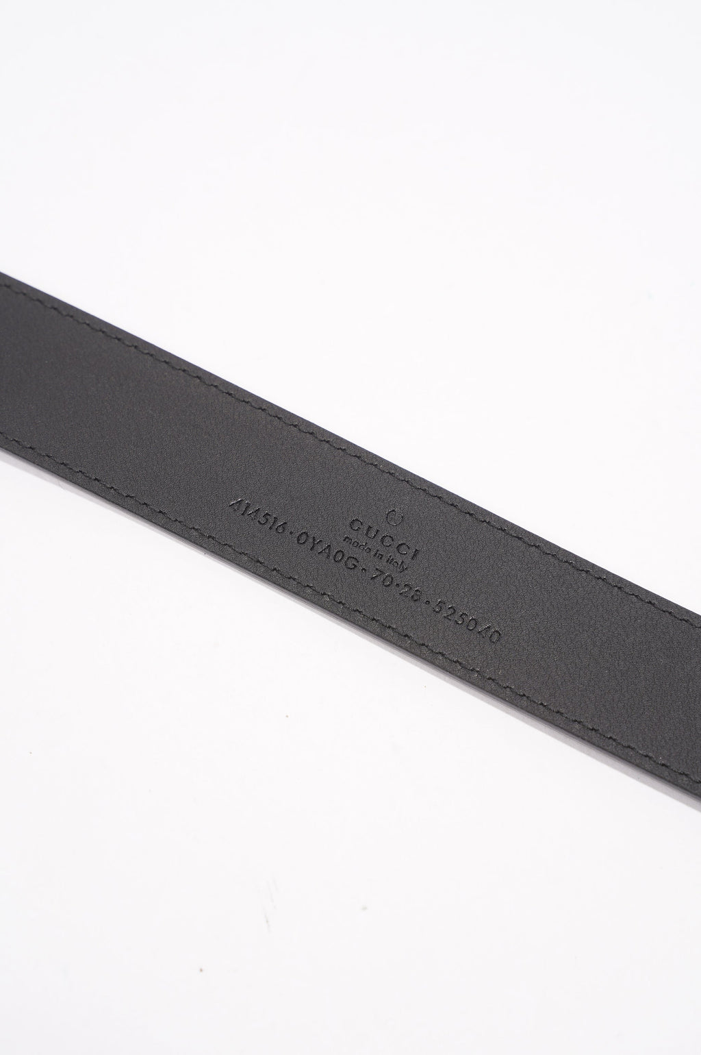 Gucci Marmont Belt Black Leather 70cm 28"
