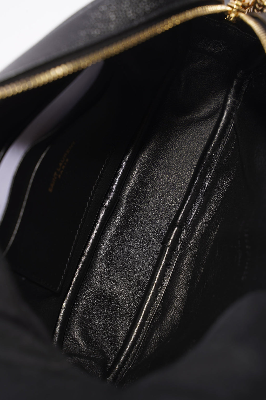 Saint Laurent Lou Camera Bag Black Matelasse Leather Mini