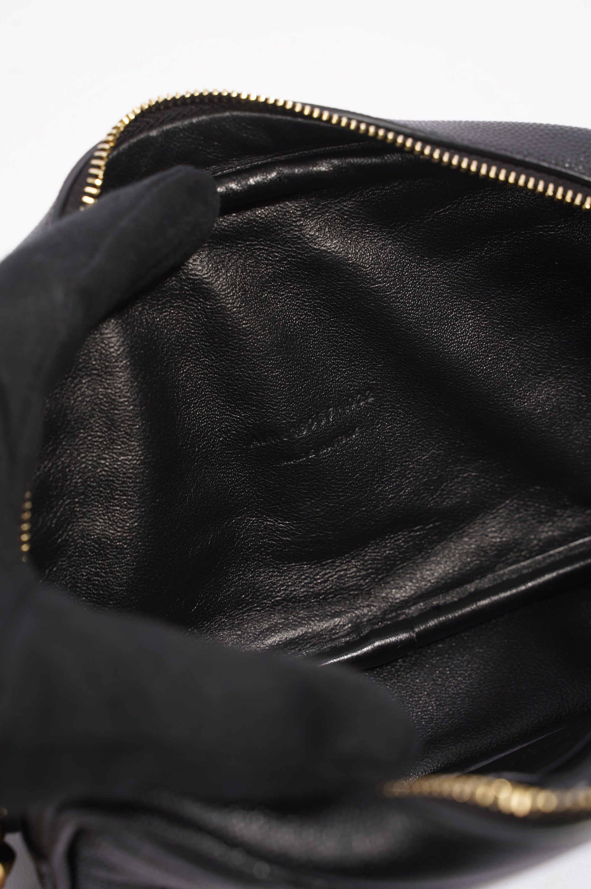 Saint Laurent Lou Camera Bag Black Matelasse Leather Mini